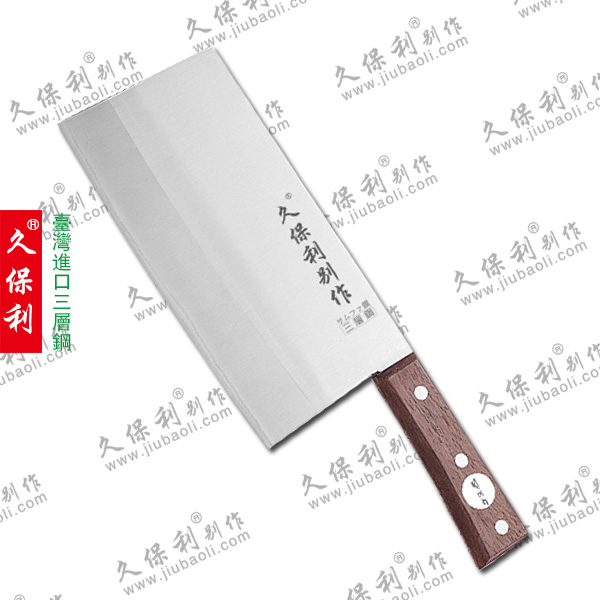 TF-5009 进口三层钢角厚菜刀(PK柄)